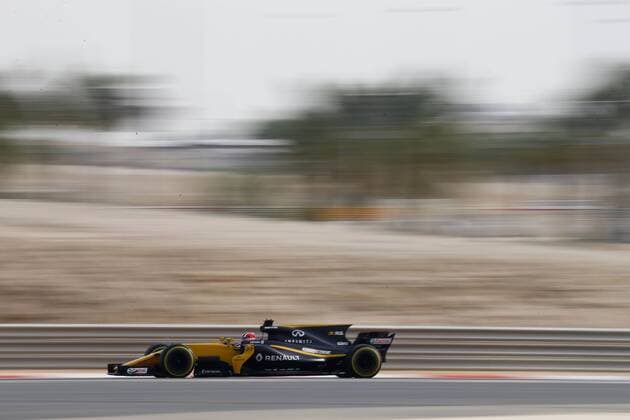 Motorsports: FIA Formula One World Championship WM Weltmeisterschaft 2017, Grand Prix of Bahrain, 27 Nico Hülkenberg (Renault F1 Team), Sakhir Bahrain xHOCHxZWEIx