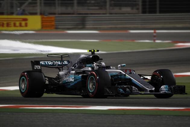 Bahrain Grand Prix, Sakhir 13 - 16 April 2017 15.04.2017 - Qualifying, Valtteri Bottas (FIN) Mercedes AMG F1 W08 