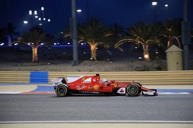 Bahrain Grand Prix, Sakhir 13 - 16 April 2017 15.04.2017 - Qualifying, Sebastian Vettel (GER) Scuderia Ferrari SF70H 