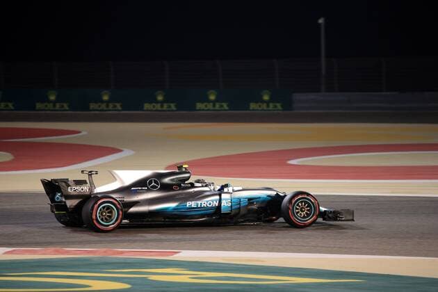 Bahrain Grand Prix, Sakhir 13 - 16 April 2017 15.04.2017 - Qualifying, Valtteri Bottas (FIN) Mercedes AMG F1 W08 