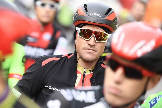 Belgian Greg Van Avermaet of BMC Racing Team pictured before the start of the 52nd edition of the Amstel Gold Race one day cycling race, 121,6 km from Maastricht to Valkenburg, The Netherlands, Sunday 16 April 2017. YORICKxJANSENS  x05082436x