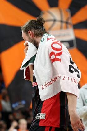 Marco Voeller ( Giessen 46ers ) nach der Niederlage, ratiopharm ulm vs. Giessen 46ers, esayCredit Basketball Bundesliga, Basketball, 16.04.2017, Neu Ulm Copyright: xLangerx xEibner-Pressefotox EP_HLR