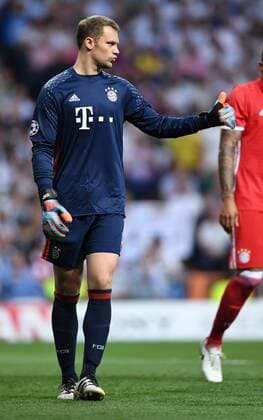 FUSSBALL CHAMPIONS LEAGUE SAISON 2016 2017 VIERTELFINALE RUECKSPIEL Real Madrid - FC Bayern Muenchen 18.04.2017 Torwart Manuel Neuer (FC Bayern Muenchen) 