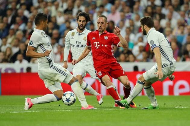 Madrid, Spain 18.04.2017, UEFA Champions League - 2016 17 Season, Quarter Final: Second leg, Real Madrid - FC Bayern Muenchen, ( DeFodi048