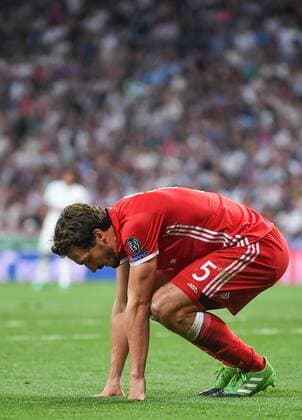 FUSSBALL CHAMPIONS LEAGUE SAISON 2016 2017 VIERTELFINALE RUECKSPIEL Real Madrid - FC Bayern Muenchen 18.04.2017 Mats Hummels (FC Bayern Muenchen) 