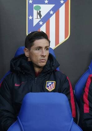 Partido de vuelta de cuartos de final de la Liga de Campeones entre el Leicester y el Atletico. En la imagen, Fernando Torres. 1 8 second leg match of Champions League between Leicester and Atletico. In this picture, Fernando Torres. xÃngelxRiverox 
