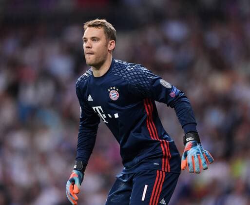 FUSSBALL CHAMPIONS LEAGUE SAISON 2016 2017 VIERTELFINALE RUECKSPIEL Real Madrid - FC Bayern Muenchen 18.04.2017 Torwart Manuel Neuer (FC Bayern Muenchen) 