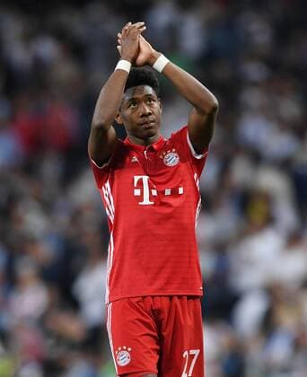 FUSSBALL CHAMPIONS LEAGUE SAISON 2016 2017 VIERTELFINALE RUECKSPIEL Real Madrid - FC Bayern Muenchen 18.04.2017 Enttaeuschung FC Bayern; David Alaba nach dem Spiel 