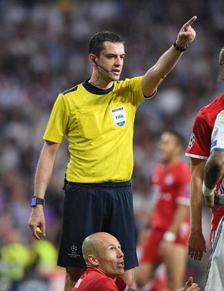 FUSSBALL CHAMPIONS LEAGUE SAISON 2016 2017 VIERTELFINALE RUECKSPIEL Real Madrid - FC Bayern Muenchen 18.04.2017 Schiedsrichter Viktor Kassai (Ungarn) 