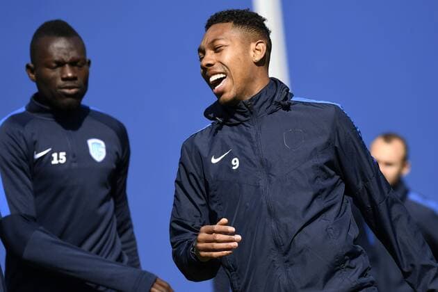 Genk s Jean-Paul Boetius pictured during a training session of Belgian soccer team RC Genk, Wednesday 19 April 2017, in Genk. Tomorrow Genk is playing the return leg of quarterfinals against Spanish team Celta Vigo in the Europa League competition. YORICKxJANSENS  x05083387x
