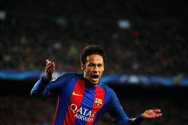 April 19, 2017 - Barcelona, Spain - Neymar Jr. during UEFA Champions League match between F.C. Barcelona v Juventus, in Barcelona, on April 19, 2017. FC Barcelona Barca v Juventus - UEFA Champions League Quarter Final: Second Leg  - ZUMAn230 20170419_zaa_n230_258 Copyright: xJoanxVallsx