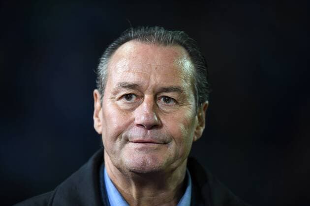 Fussball, UEFA Europa League, Saison 2016 2017, Viertelfinale , FC Schalke 04 vs Ajax Amsterdam 20.04.2017, Veltinsarena Gelsenkirchen, Huub Stevend, Trainer,