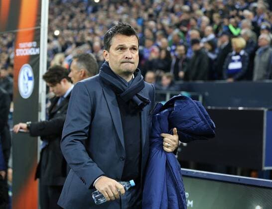 20.04.2017, Fussball, UEFA Europa League, Saison 2016 2017, Viertelfinale, FC Schalke 04 - Ajax Amsterdam, Manager Christian Heidel (Schalke 04)