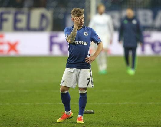 20.04.2017, Fussball, UEFA Europa League, Saison 2016 2017, Viertelfinale, FC Schalke 04 - Ajax Amsterdam, Max Meyer (Schalke 04)