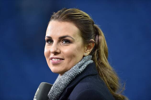 Gelsenkirchen, Veltins Arena, 20.04.17, Fussball - Europa League - Viertelfinale - FC Schalke 04 - Ajax Amsterdam Bild: Sport1 Moderatorin Laura Wontorra xsmmpJPGx