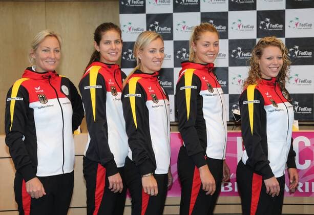 Tennis Fed Cup Pressekonferenz Stuttgart Deutschland, Stuttgart, 21.04.2017, Tennis, Tennis Fed Cup Pressekonferenz Stuttgart: .