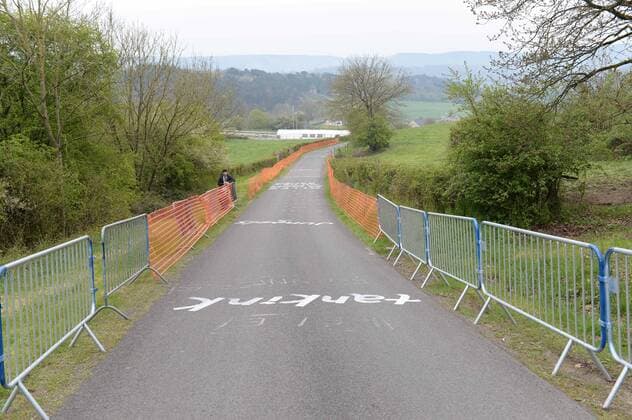 21-04-2017 Allenamento Liegi Bastogne Liegi 2017; La Redoute; 