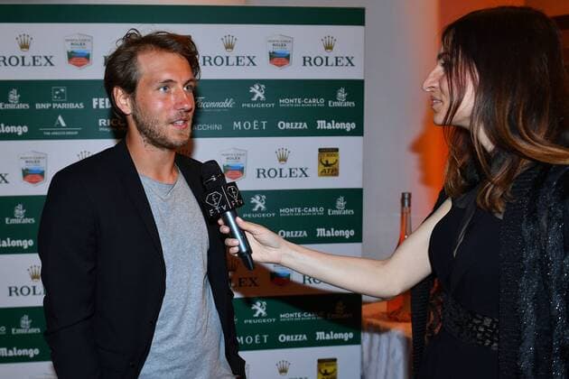 ATP-Turnier in Monte Carlo, Grande Nuit du Tennis Lucas Pouille (Fra) TENNIS : MONTE CARLO ROLEX MASTERS 2017 antoinecouvercelle panoramic 