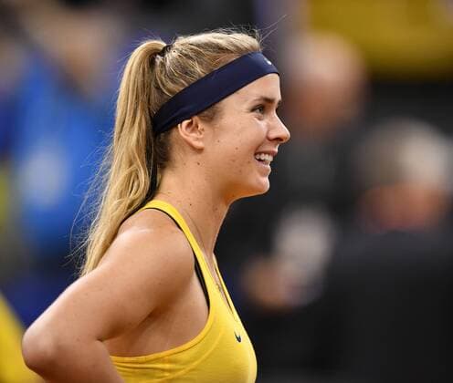 Elina Svitolina (UKR) Tennis Damen Team Deutschland Germany Fed Cup Federations FedCup 2017 Deutschland vs Ukraine Porsche-Arena Stuttgart 22.04.2017 FedCup First Round Porsche-Arena Stuttgart 2017