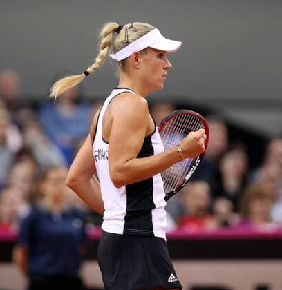 Tennis Fed Cup Deutschland - Ukraine Deutschland, Stuttgart, 22.04.2017, Tennis, Fed Cup, Deutschland - Ukraine: Angelique Kerber (GER).