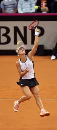 Tennis Fed Cup Deutschland - Ukraine Deutschland, Stuttgart, 22.04.2017, Tennis, Fed Cup, Deutschland - Ukraine: Angelique Kerber (GER).