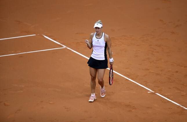 Tennis Fed Cup Deutschland - Ukraine Deutschland, Stuttgart, 22.04.2017, Tennis, Fed Cup, Deutschland - Ukraine: Angelique Kerber (GER).