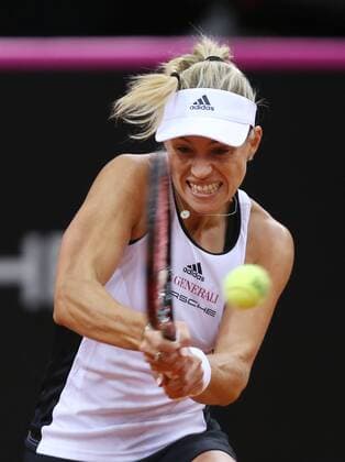 Bilder des Tages - SPORT Stuttgart Tennis Fed Cup Deutschland vs. Ukraine, Angelique Kerber (GER)