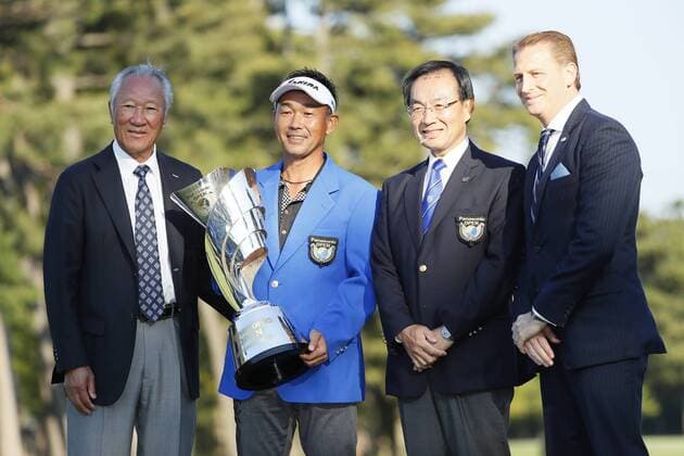 Kenichi Kuboya, APRIL 23, 2017 - Golf : Panasonic Open Golf Championship 2017, Final Round at Chiba Country Club, Chiba, Japan. NOxTHIRDxPARTYxSALES.  (umqa050891)