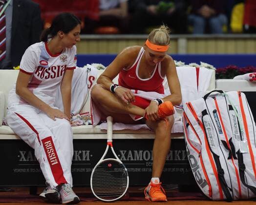 Fed Cup 2017 RUS-BEL Match 3Elena VESNINA(RUS)