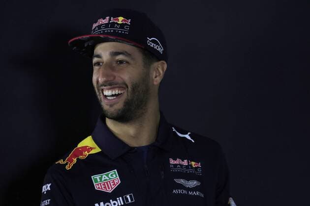 Russian Grand Prix, Sochi 27 - 30 April 2017 27.04.2017 - press conference PK Pressekonferenz Daniel Ricciardo (AUS) Red Bull Racing RB13 