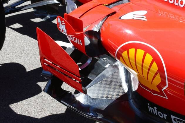 Bilder des Tages - SPORT Russian Grand Prix, Sochi 27 - 30 April 2017 27.04.2017 - Scuderia Ferrari SF70H, detail 