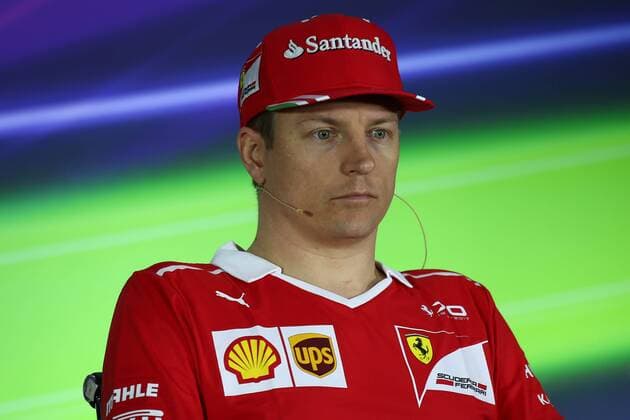 Russian Grand Prix, Sochi 27 - 30 April 2017 27.04.2017 - press conference PK Pressekonferenz Kimi Raikkonen (FIN) Scuderia Ferrari SF70H 