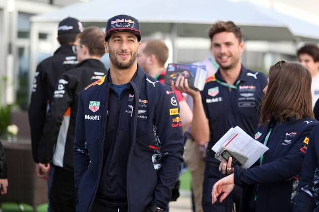 Russian Grand Prix, Sochi 27 - 30 April 2017 27.04.2017 - Daniel Ricciardo (AUS) Red Bull Racing RB13 