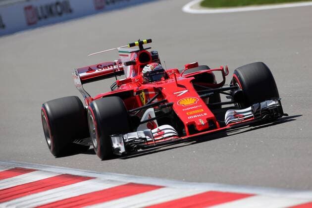 Russian Grand Prix, Sochi 27 - 30 April 2017 28.04.2017 - Free Practice 1, Kimi Raikkonen (FIN) Scuderia Ferrari SF70H 
