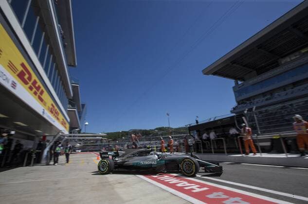 Motorsports: FIA Formula One World Championship WM Weltmeisterschaft 2017, Grand Prix of Russia, 77 Valtteri Bottas (FIN, Mercedes AMG Petronas), Sotschi Russia xHOCHxZWEIx