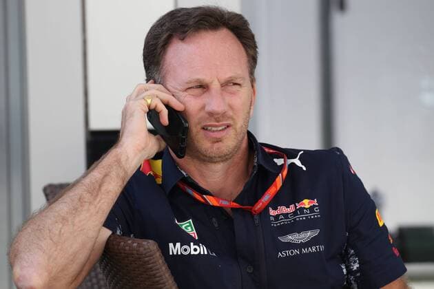 Russian Grand Prix, Sochi 27 - 30 April 2017 28.04.2017 - Free Practice 2, Christian Horner (GBR), Red Bull Racing, Sporting Director 