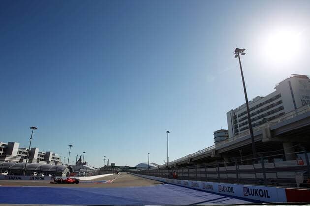 Russian Grand Prix, Sochi 27 - 30 April 2017 28.04.2017 - Free Practice 2, Sebastian Vettel (GER) Scuderia Ferrari SF70H 