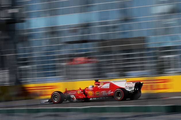 Motorsports: FIA Formula One World Championship WM Weltmeisterschaft 2017, Grand Prix of Russia, 5 Sebastian Vettel (GER, Scuderia Ferrari) Sotschi Russia xHOCHxZWEIx