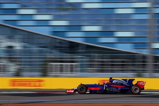 Motorsports: FIA Formula One World Championship WM Weltmeisterschaft 2017, Grand Prix of Russia, 26 Daniil Kwjat (RUS, Scuderia Toro Rosso), Sotschi Russia xHOCHxZWEIx