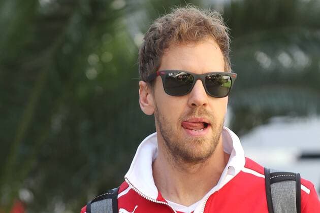 SOCHI, RUSSIA - APRIL 29, 2017: Scuderia Ferrari Formula One team driver Sebastian Vettel of Germany seen during the 2017 Formula 1 Russian Grand Prix at the Sochi Autodrom racing circuit. Vyacheslav Prokofyev TASS  TS04A1A0