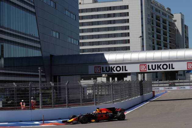Russian Grand Prix, Sochi 27 - 30 April 2017 29.04.2017 - Free Practice 3, Daniel Ricciardo (AUS) Red Bull Racing RB13 