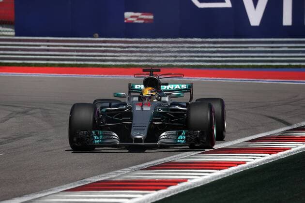 Russian Grand Prix, Sochi 27 - 30 April 2017 29.04.2017 - Free Practice 3, Lewis Hamilton (GBR) Mercedes AMG F1 W08 