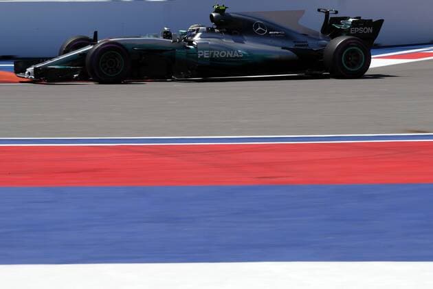 Russian Grand Prix, Sochi 27 - 30 April 2017 29.04.2017 - Free Practice 3, Valtteri Bottas (FIN) Mercedes AMG F1 W08 