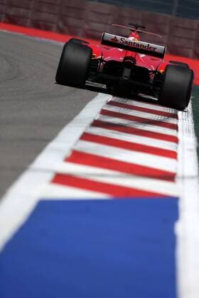 Russian Grand Prix, Sochi 27 - 30 April 2017 29.04.2017 - Free Practice 3, Sebastian Vettel (GER) Scuderia Ferrari SF70H 