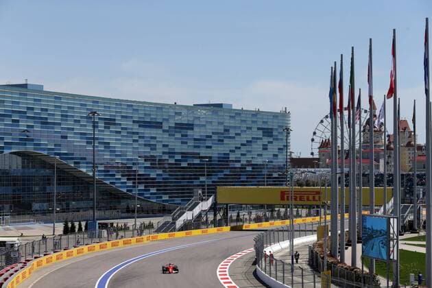 Russian Grand Prix, Sochi 27 - 30 April 2017 29.04.2017 - Free Practice 3, Sebastian Vettel (GER) Scuderia Ferrari SF70H 