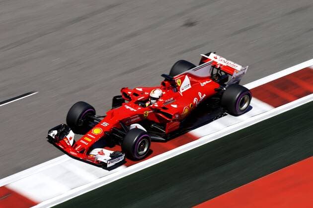 Motorsports: FIA Formula One World Championship WM Weltmeisterschaft 2017, Grand Prix of Russia, 5 Sebastian Vettel (GER, Scuderia Ferrari) Sotschi Russia xHOCHxZWEIx