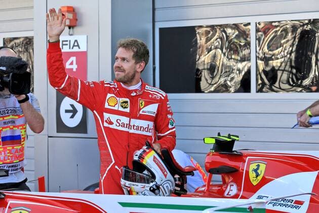 Sebastian Vettel (GER 5), Scuderia Ferrari, Grosser Preis von Russland 2017, 1. Qualifying, Motorsport, Formel 1, 29.04.2017, Sotschi Copyright: xAndre Eibner-Pressefotox EP_JAE