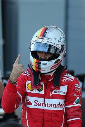 Russian Grand Prix, Sochi 27 - 30 April 2017 29.04.2017 - Qualifying, Sebastian Vettel (GER) Scuderia Ferrari SF70H pole position 