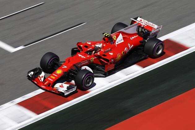 Motorsports: FIA Formula One World Championship WM Weltmeisterschaft 2017, Grand Prix of Russia, 7 Kimi Raikkonen (FIN, Scuderia Ferrari), Sotschi Russia xHOCHxZWEIx