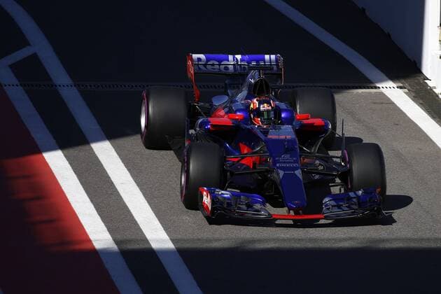 Motorsports: FIA Formula One World Championship WM Weltmeisterschaft 2017, Grand Prix of Russia, 26 Daniil Kwjat (RUS, Scuderia Toro Rosso), Sotschi Russia xHOCHxZWEIx